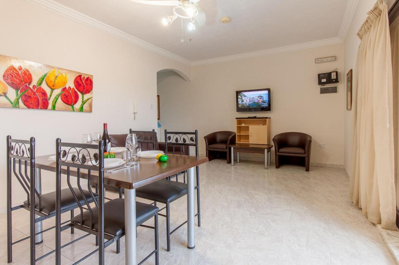 Pool And Sea Merill Apartments - Happy Rentals Mellieħa Dış mekan fotoğraf