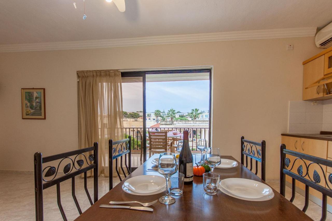 Pool And Sea Merill Apartments - Happy Rentals Mellieħa Dış mekan fotoğraf