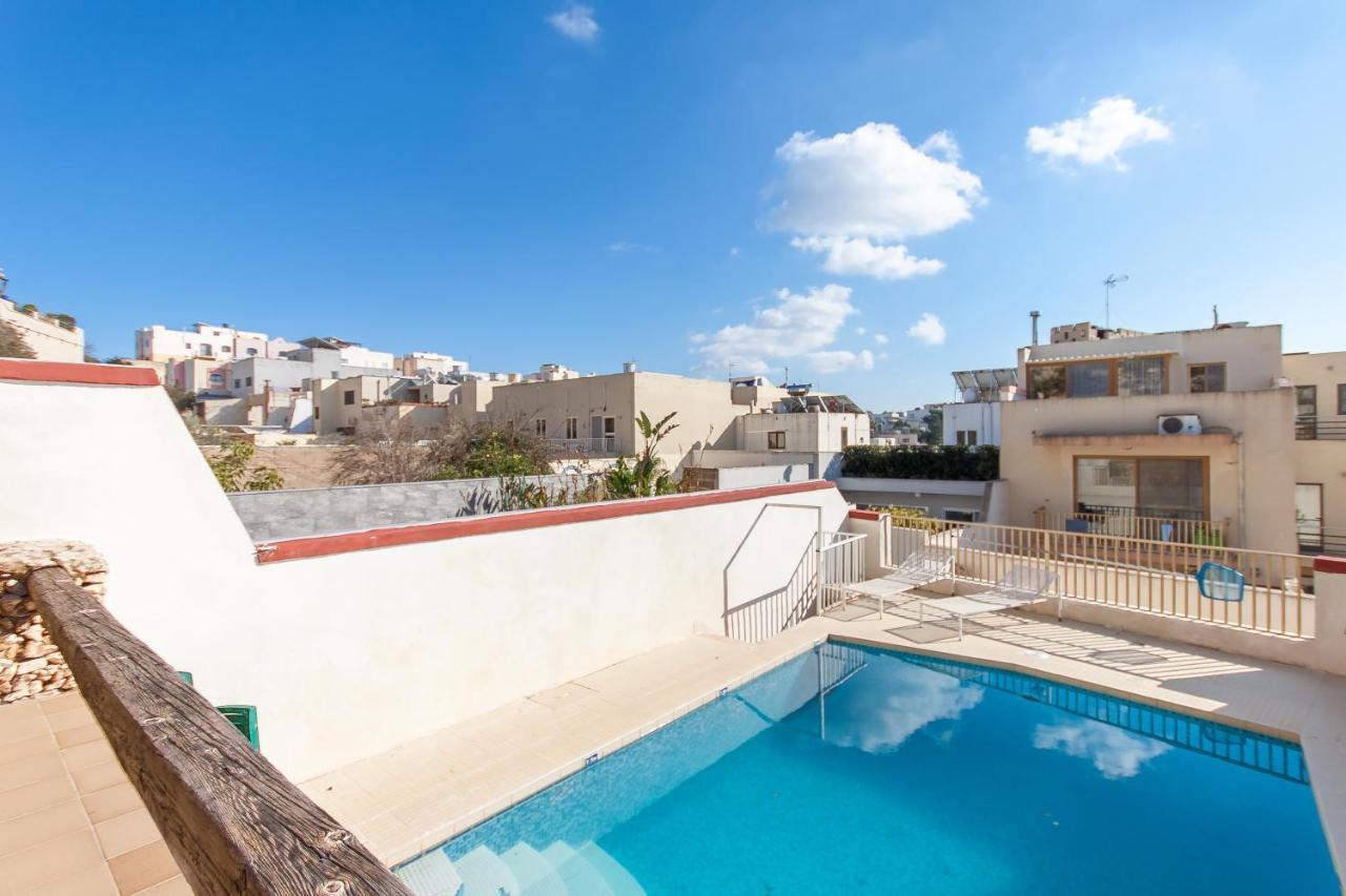 Pool And Sea Merill Apartments - Happy Rentals Mellieħa Dış mekan fotoğraf